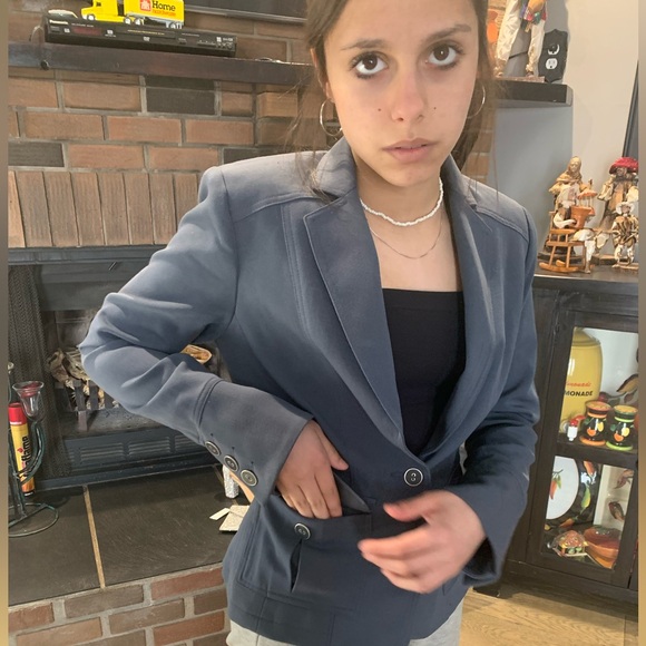 Optionelle Dusty Blue Blazer - Picture 1 of 8